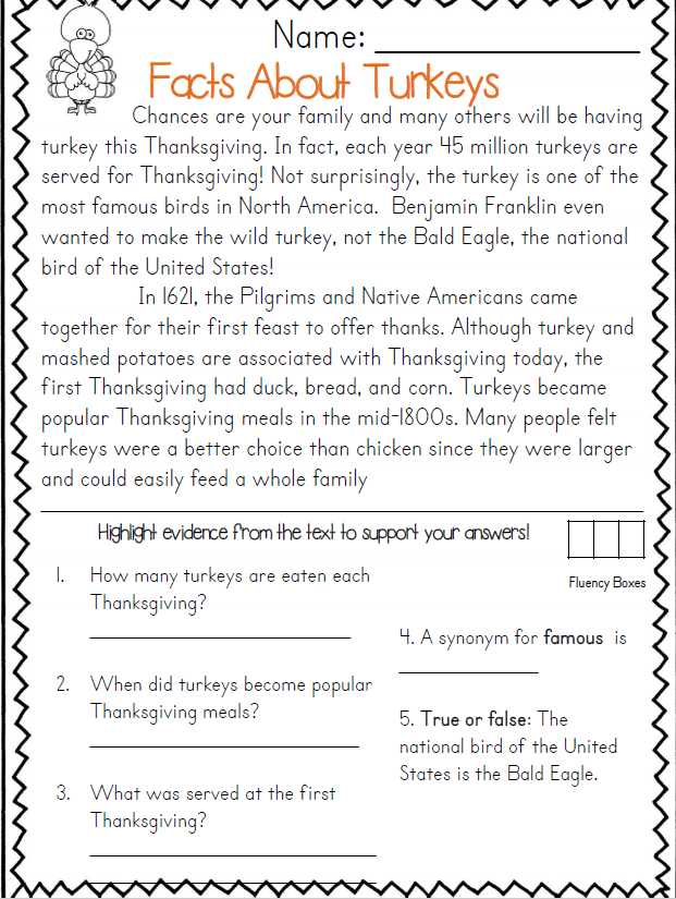 Thanksgiving Reading Comprehension Worksheets together with Thanksgiving Reading Passages Mon Core Aligned