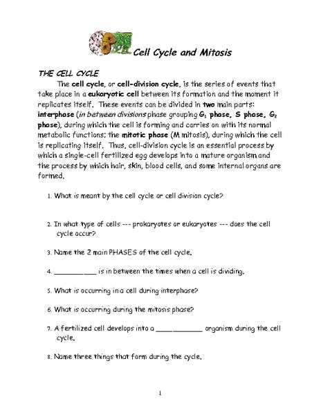The Cell Cycle and Cancer Worksheet as Well as Worksheets 47 New Mitosis Worksheet Full Hd Wallpaper Graphs