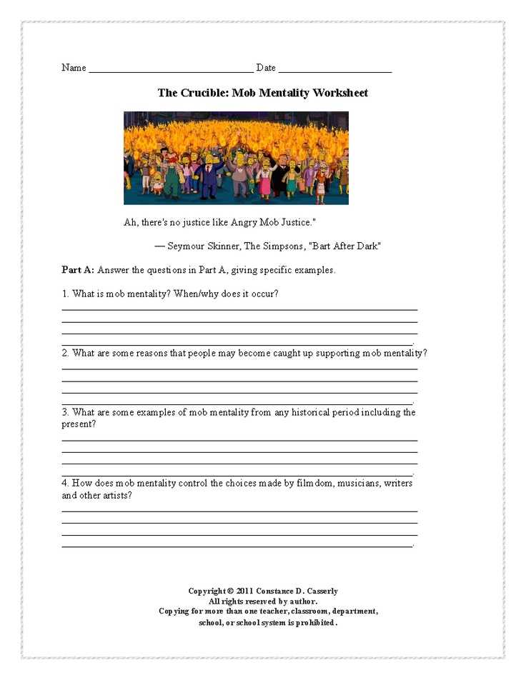 The Crucible Character Analysis Worksheet Answers and 81 Best the Crucible Images On Pinterest