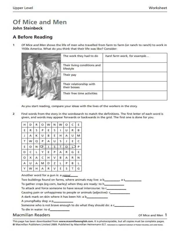 The Interlopers Worksheet Answers as Well as 107 Best 11th Mice & Men Images On Pinterest