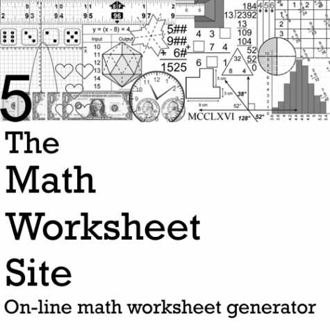 The Math Worksheet Site Also Math Mammoth Worksheet Generator Kidz Activities