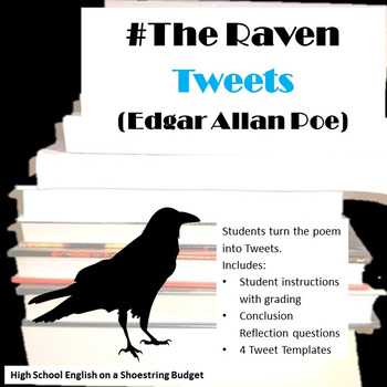 The Raven Worksheets for Middle School Along with the Raven Teaching Resources