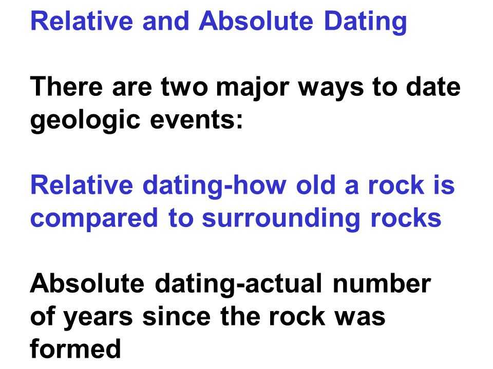 The Relative Age Of Rocks Worksheet as Well as Relative and Absolute Age Law Of Superposition Ppt Video Online