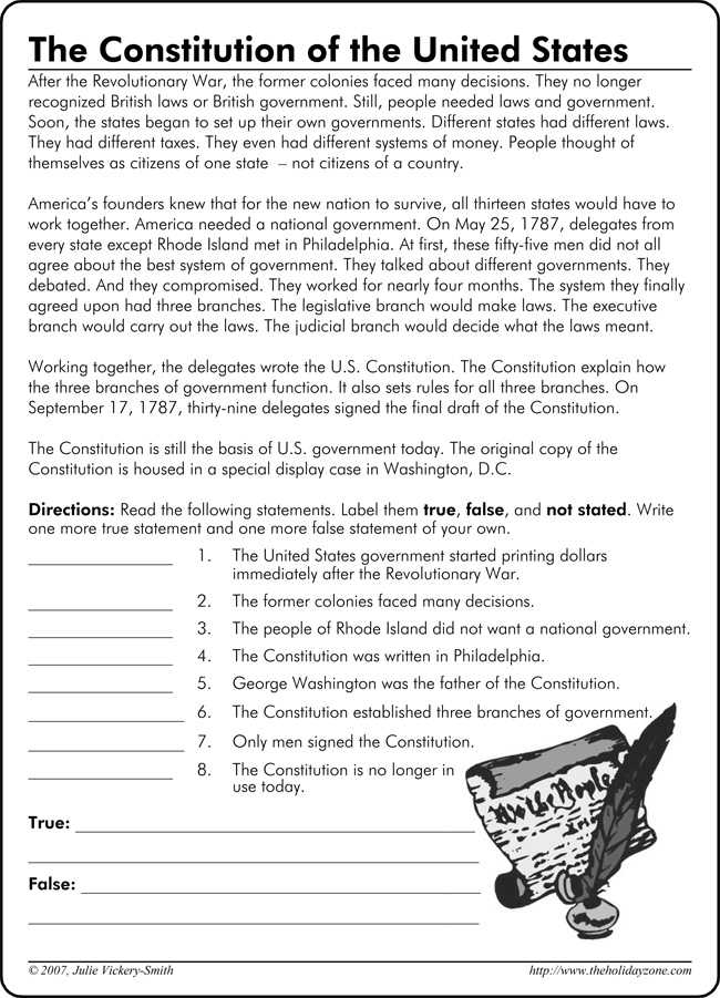 The Us Constitution Worksheet or the Us Constitution Worksheet the Us Constitution Worksheet Free