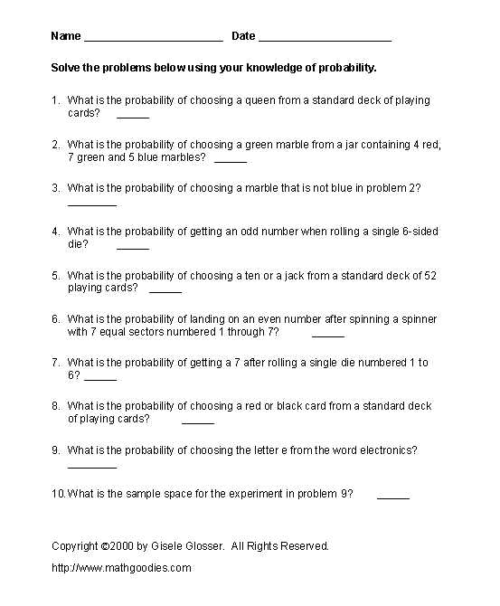 Theoretical and Experimental Probability Worksheet Answers Along with Probability Worksheet 4 Answers the Best Worksheets Image Collection