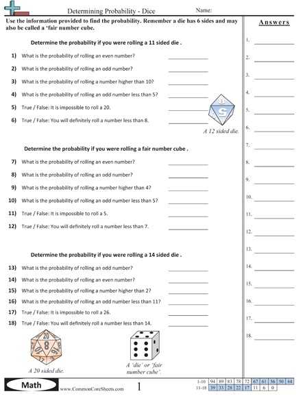 Theoretical and Experimental Probability Worksheet Answers and 15 Best Places to Visit Images On Pinterest