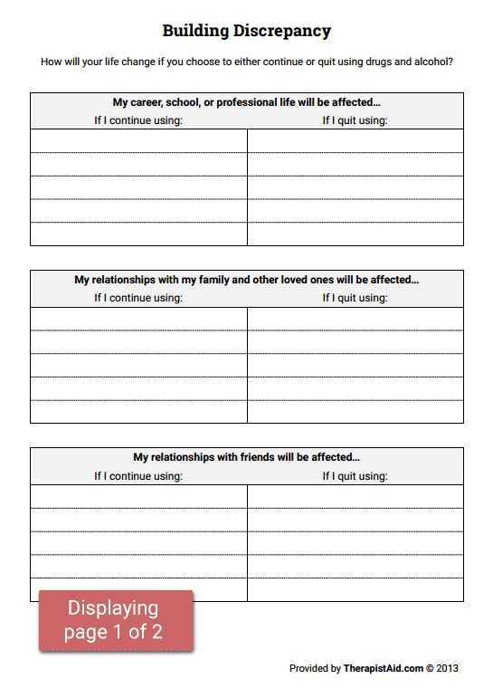 Therapist Aid Worksheets with 14 Best Motivational Interviewing Images On Pinterest