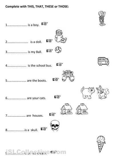 This that these Those Worksheet and 132 Best Grammar Images On Pinterest