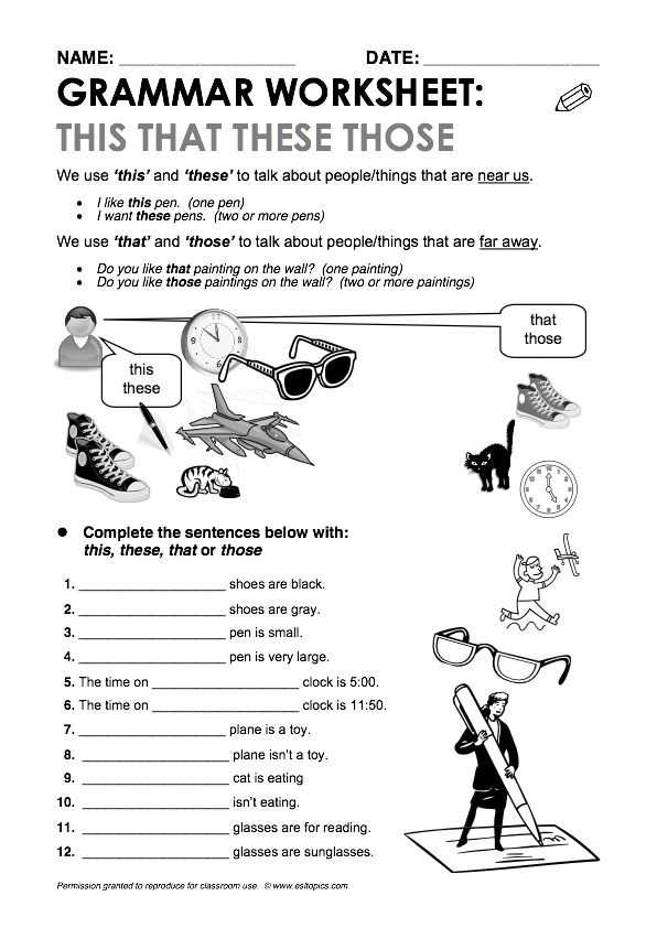 This that these Those Worksheet and 694 Best Worksheets Activities Images On Pinterest