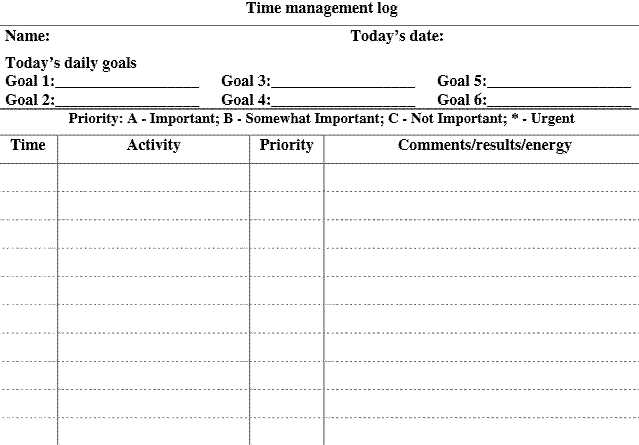 Time Management Worksheets for Highschool Students as Well as Time Management Worksheets for Students Worksheets for All