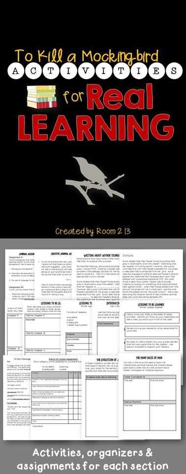 To Kill A Mockingbird Worksheets with 113 Best Teaching to Kill A Mockingbird Images On Pinterest