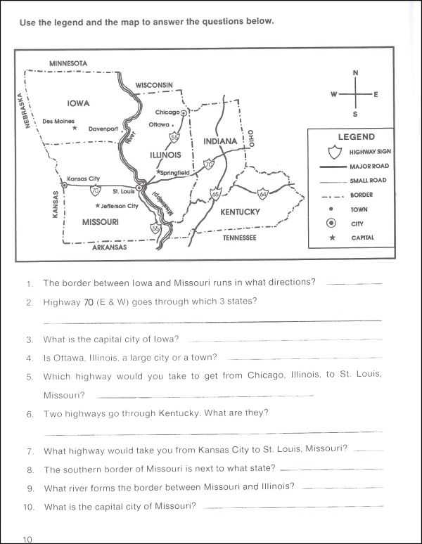 Topographic Map Reading Worksheet Answer Key Also Reading Maps Worksheet Worksheets for All