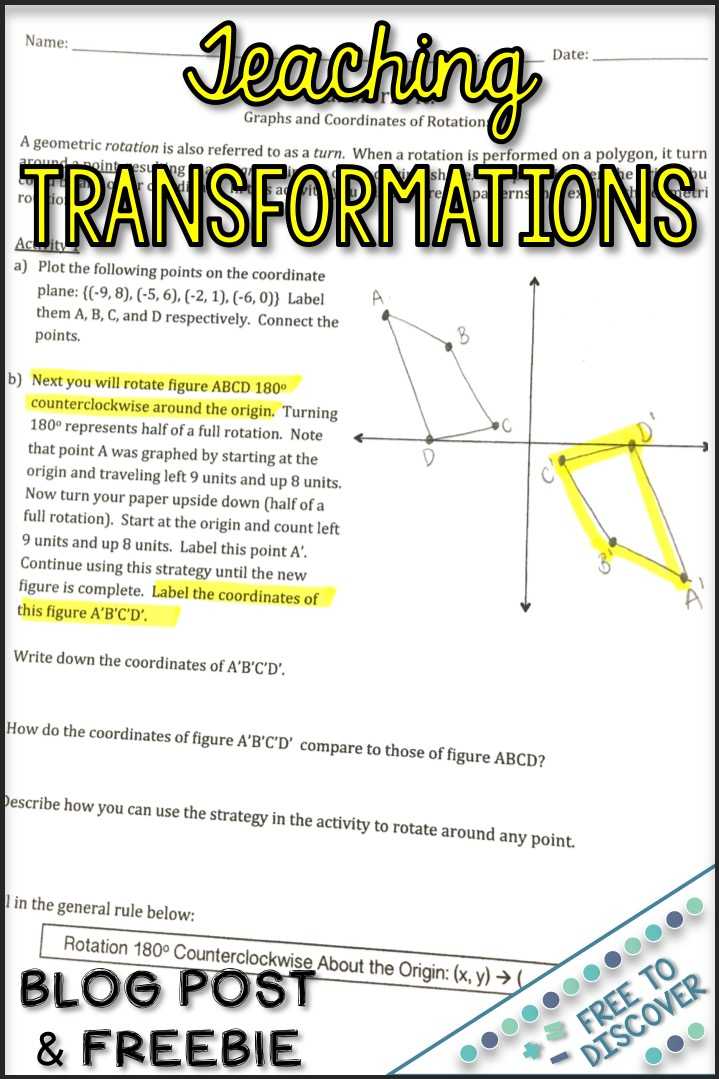 Transformations Review Worksheet and Worksheets 46 Re Mendations Transformations Worksheet Hd Wallpaper