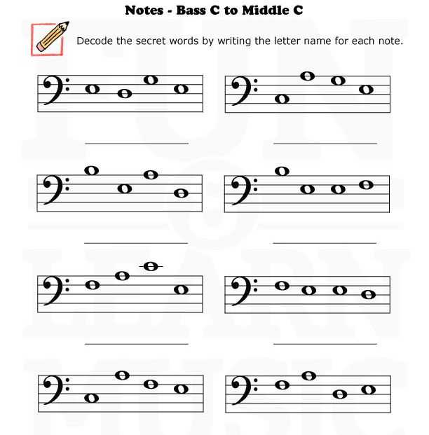 Treble Clef Worksheets Along with Bass Clef Worksheets
