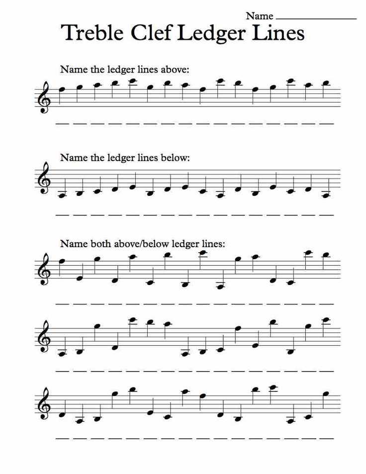 Treble Clef Worksheets with 33 Best Music Worksheets Images On Pinterest