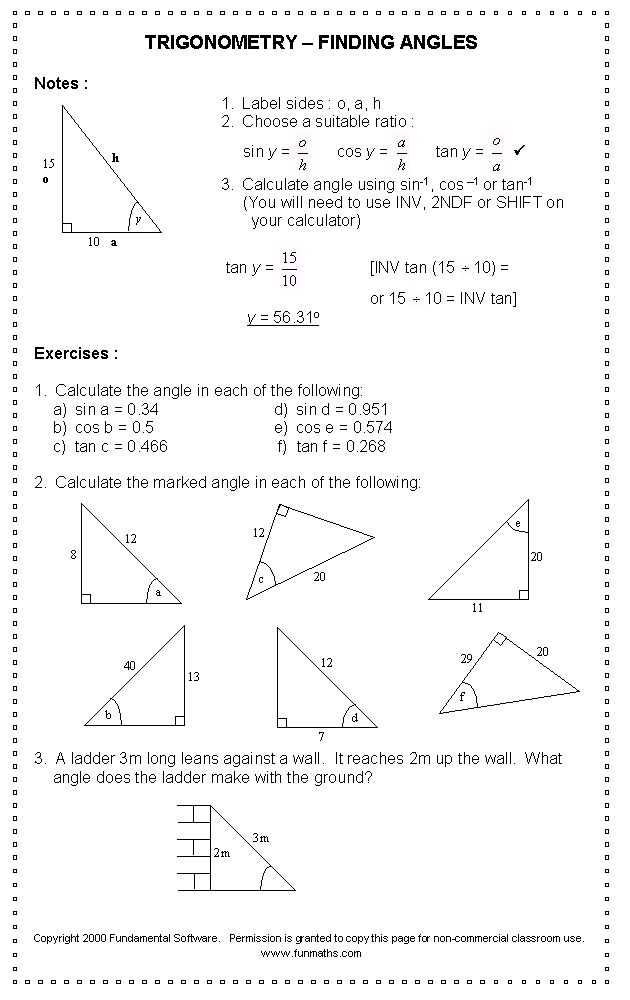 Trig Word Problems Worksheet Answers and Famous Old Dudes Math Worksheet Answers 6th Grade Math Word Problems