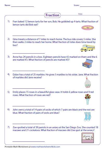 Trig Word Problems Worksheet Answers as Well as Fraction Word Problems Worksheets