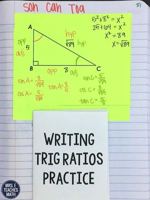 Trigonometric Ratios Worksheet Answers as Well as 271 Best Maths Trigonometry Images On Pinterest