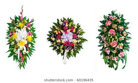 Types Of Floral Arrangements Worksheet together with Funeral Flowers Stock S & Vectors