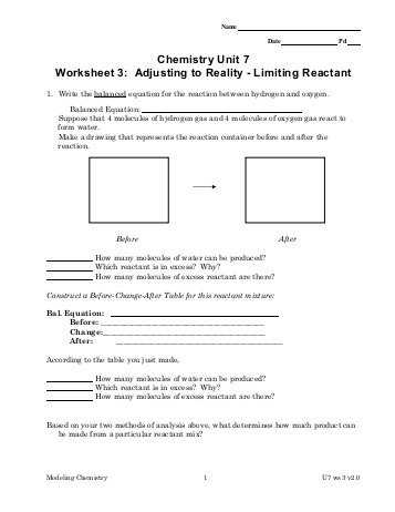 Unit 3 Worksheet 4 Quantitative Energy Problems Part 2 Answers with Chemistry Unit 1 Worksheet 3 Kidz Activities