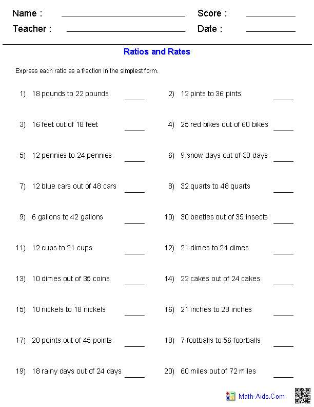Unit Rate Worksheet 7th Grade Also Ratios and Proportional Relationships 7th Grade Worksheets the Best