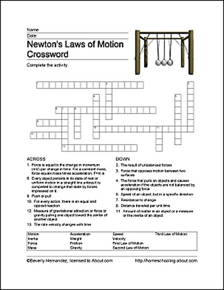Universal Gravitation Worksheet Physics Classroom Answers together with Fun Ways to Learn About Newton S Laws Of Motion
