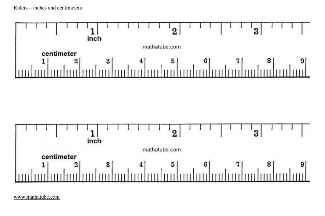 Using A Metric Ruler Worksheet Also 92 Free Printable Rulers In Actual Size