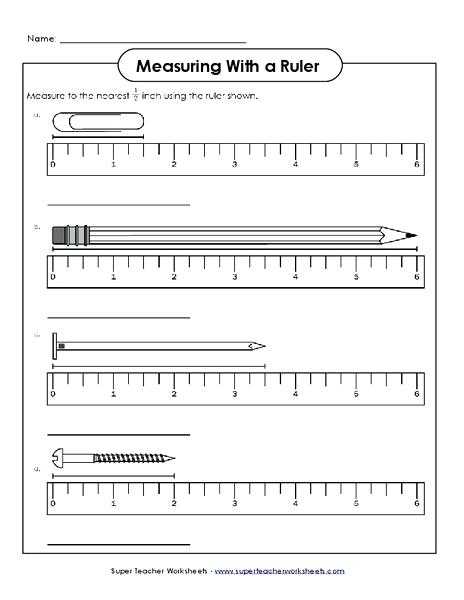 Using A Metric Ruler Worksheet as Well as Measuring Length Worksheets – Rodyo