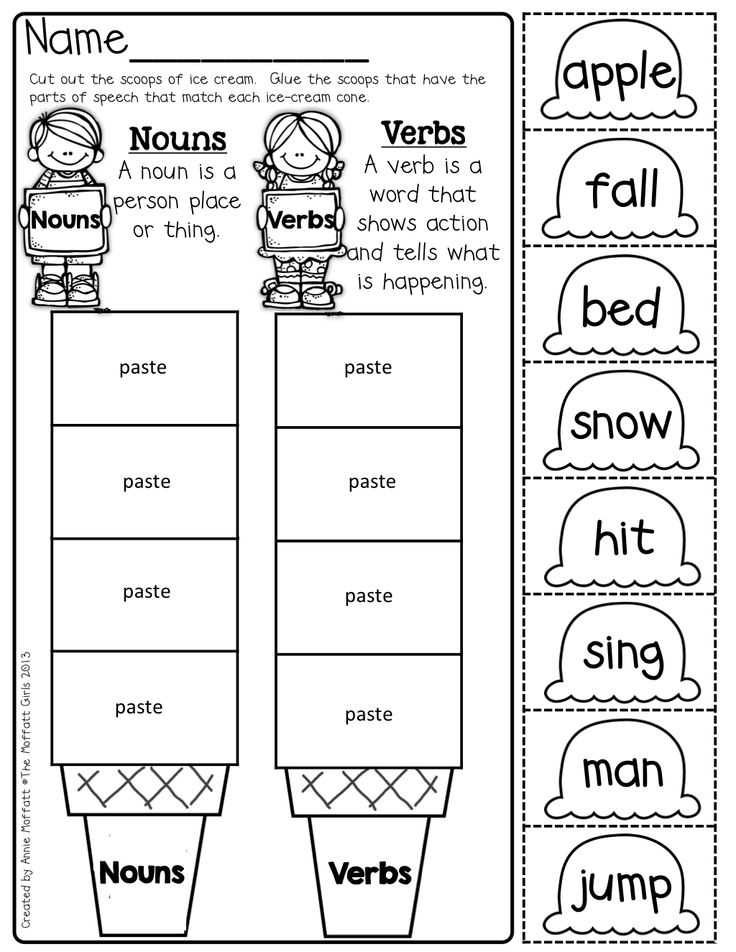 Verb Worksheets 1st Grade or 9 Best Grammar Images On Pinterest
