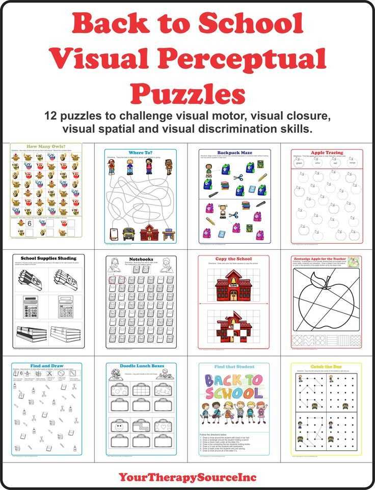 Visual Closure Worksheets Also 225 Best Back to School Images On Pinterest