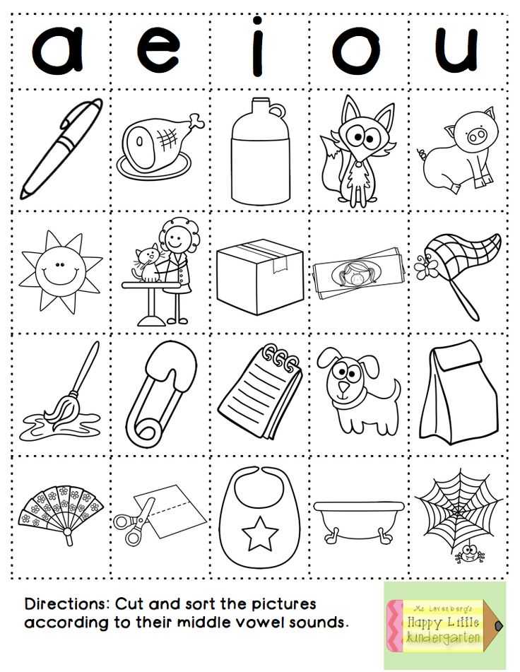 Words with the Same Vowel sound Worksheets Along with 145 Best Vowels Word Families Chunks Images On Pinterest