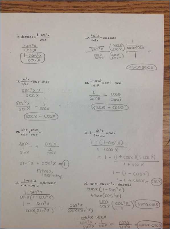 Worksheet the Basic 8 Trig Identities or Worksheet the Basic 8 Trig Identities Choice Image Worksheet Math