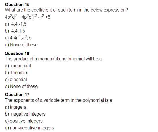 Writing Algebraic Expressions Worksheet Pdf and Important Questions for Class 8 Maths Chapter 9 Algebraic