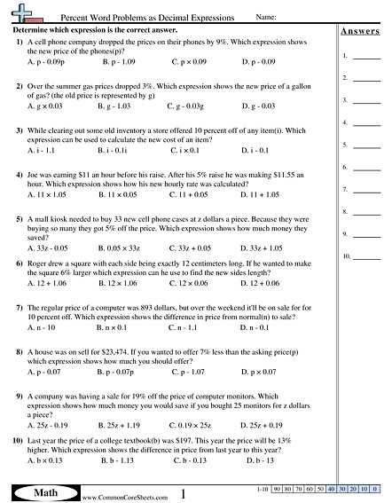 Writing Equations From Word Problems Worksheet Also Scientific Notation Word Problems Worksheet the Best Worksheets
