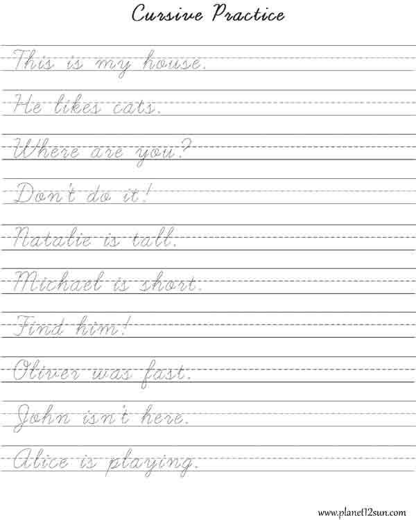 Writing Sentences Worksheets Pdf together with Cursive Writing Paper Template Guvecurid