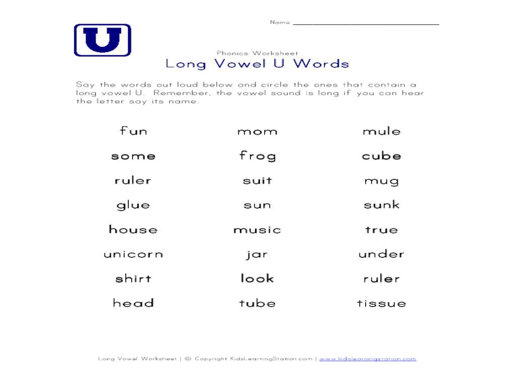 4th Reading Comprehension Worksheets Also Workbooks Ampquot Long Vowel Worksheets Free Printable Worksheet