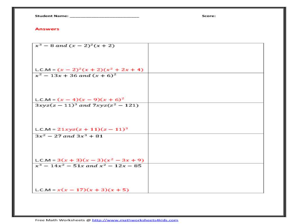 7.2 Cell Structure Worksheet Answers with Fine Math Polynomials Worksheets Math Exercises Ob