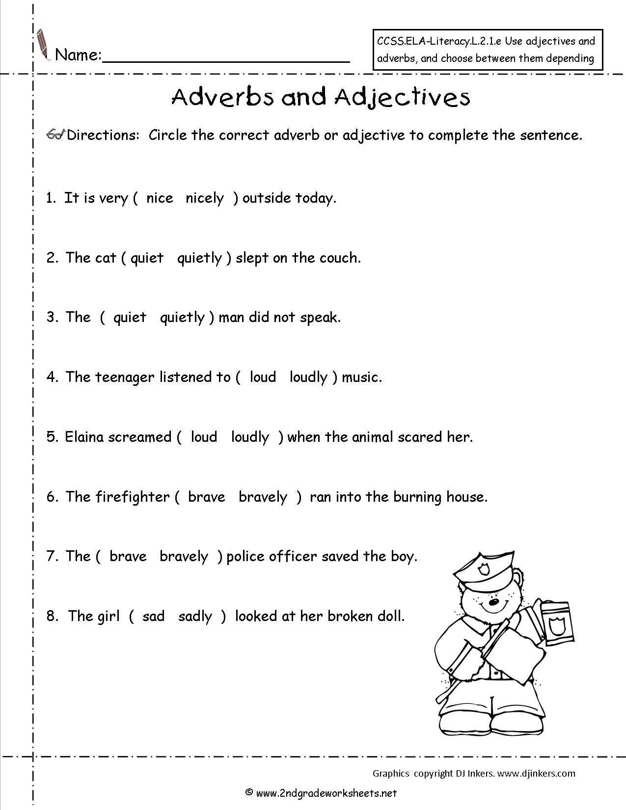 Adjectives Worksheets for Kindergarten Also Adjectives Worksheets Bogglesworld