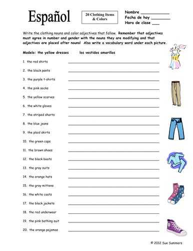 Agreement Of Adjectives Spanish Worksheet Answers as Well as 411 Best Spanish 1 Images On Pinterest
