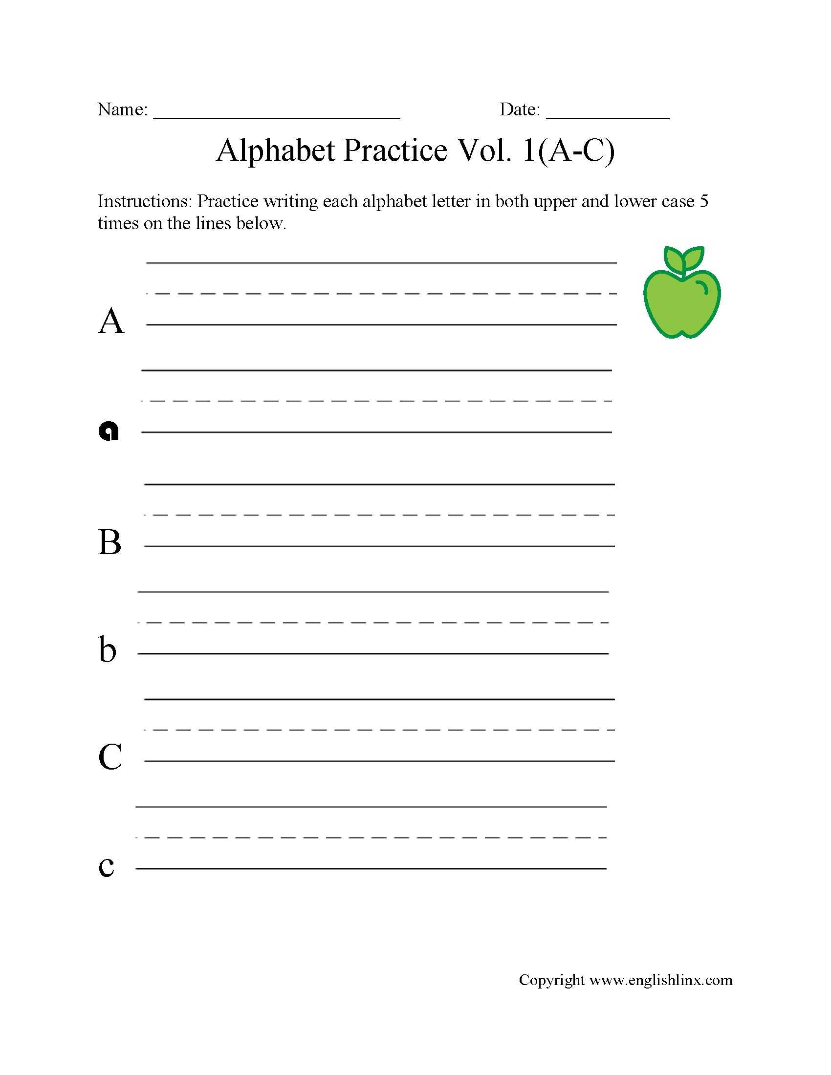 Alphabet Worksheets for Grade 1 Also Free Printable Alphabet Letters Upper and Lower Case Luxury