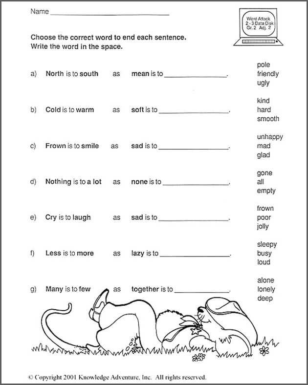 Analogy Worksheets for Middle School with Jolly Glad You Came Analogies Interactive Notebooks