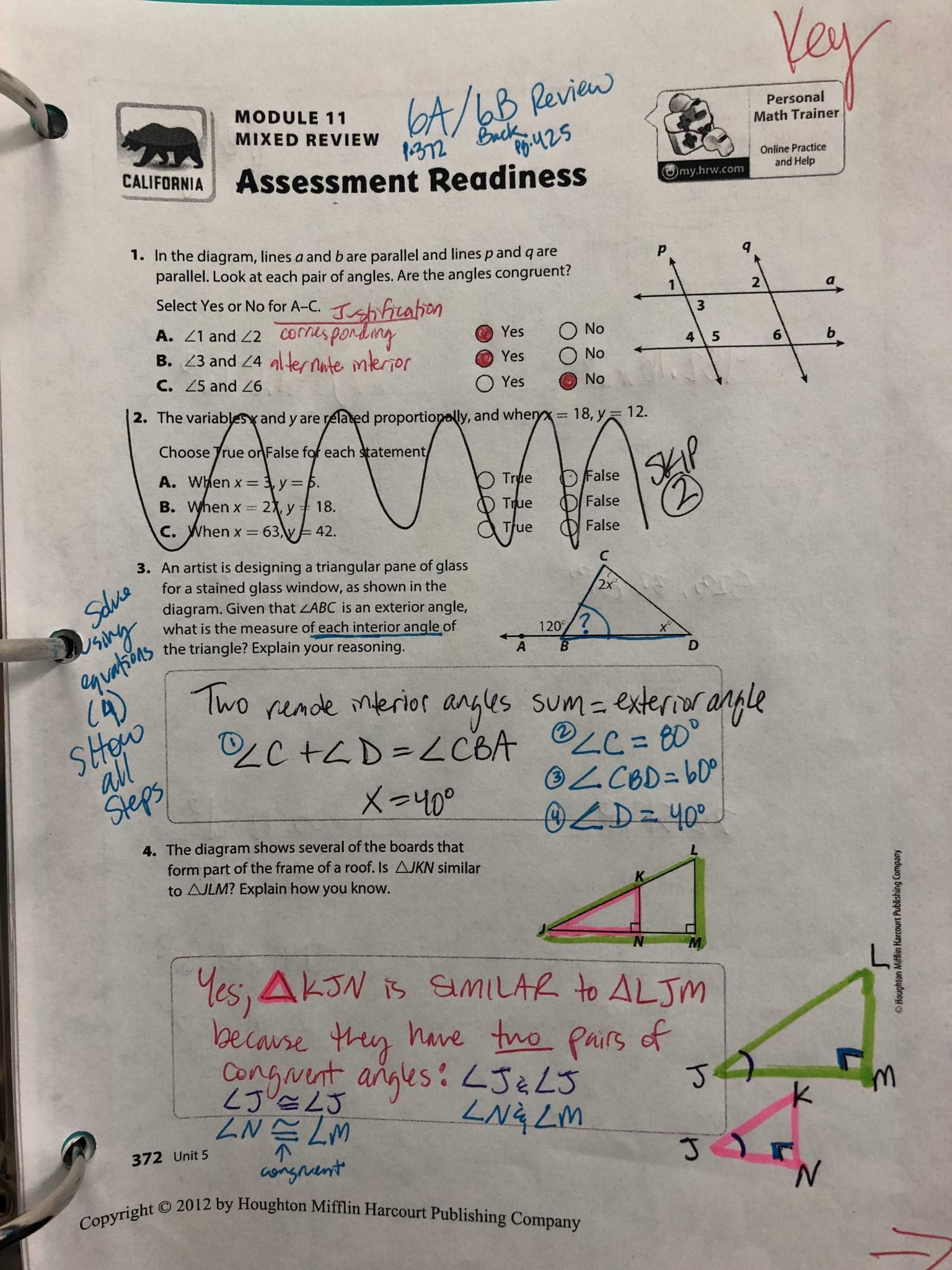 Angle Pair Relationships Worksheet Answers Along with Adams Middle School