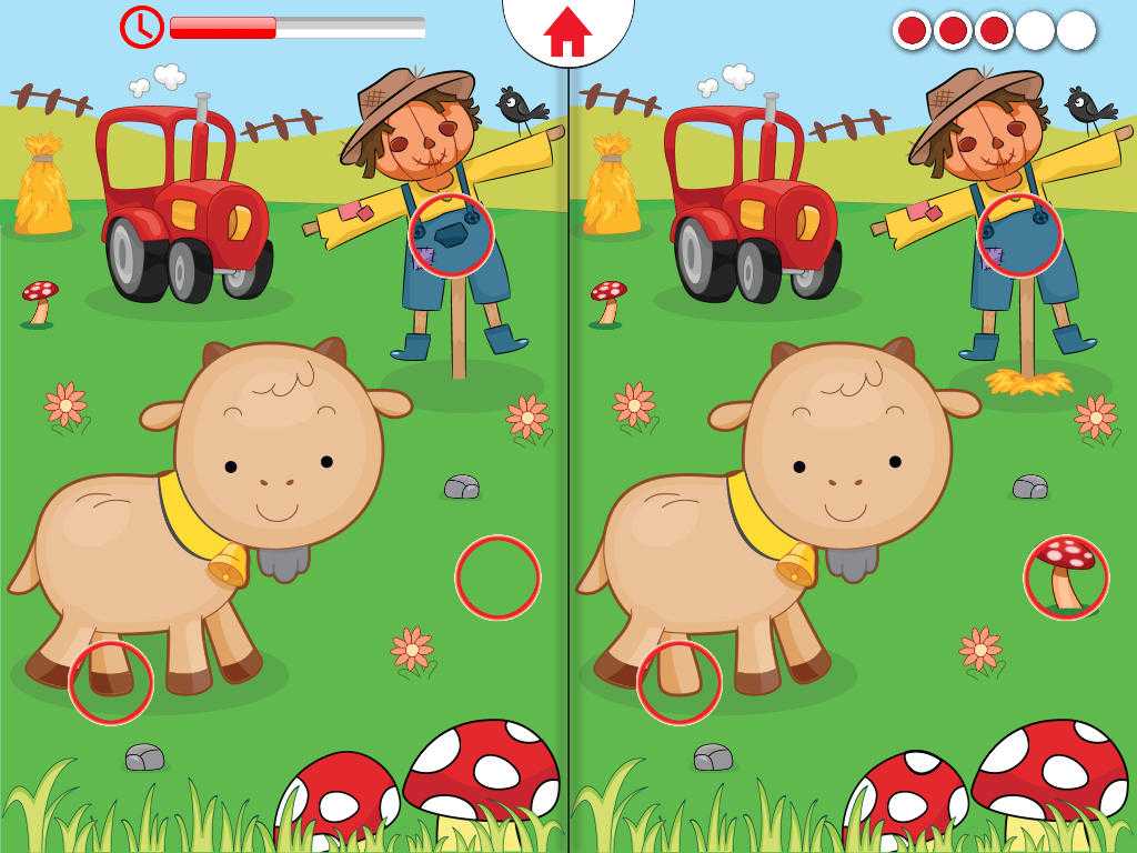 Animal Farm Worksheet Answers Along with App Shopper Find the Differences Farm Animals Games