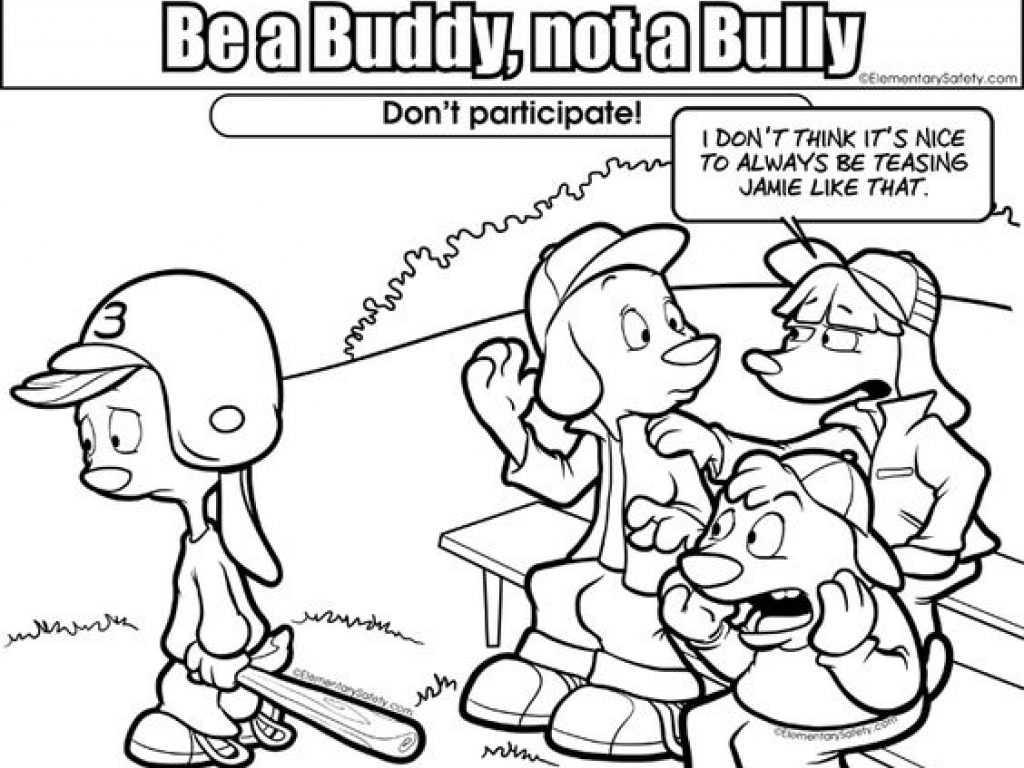 Anti Bullying Worksheets with Fantastic Stop Bullying Coloring Pages Image Collection Pr