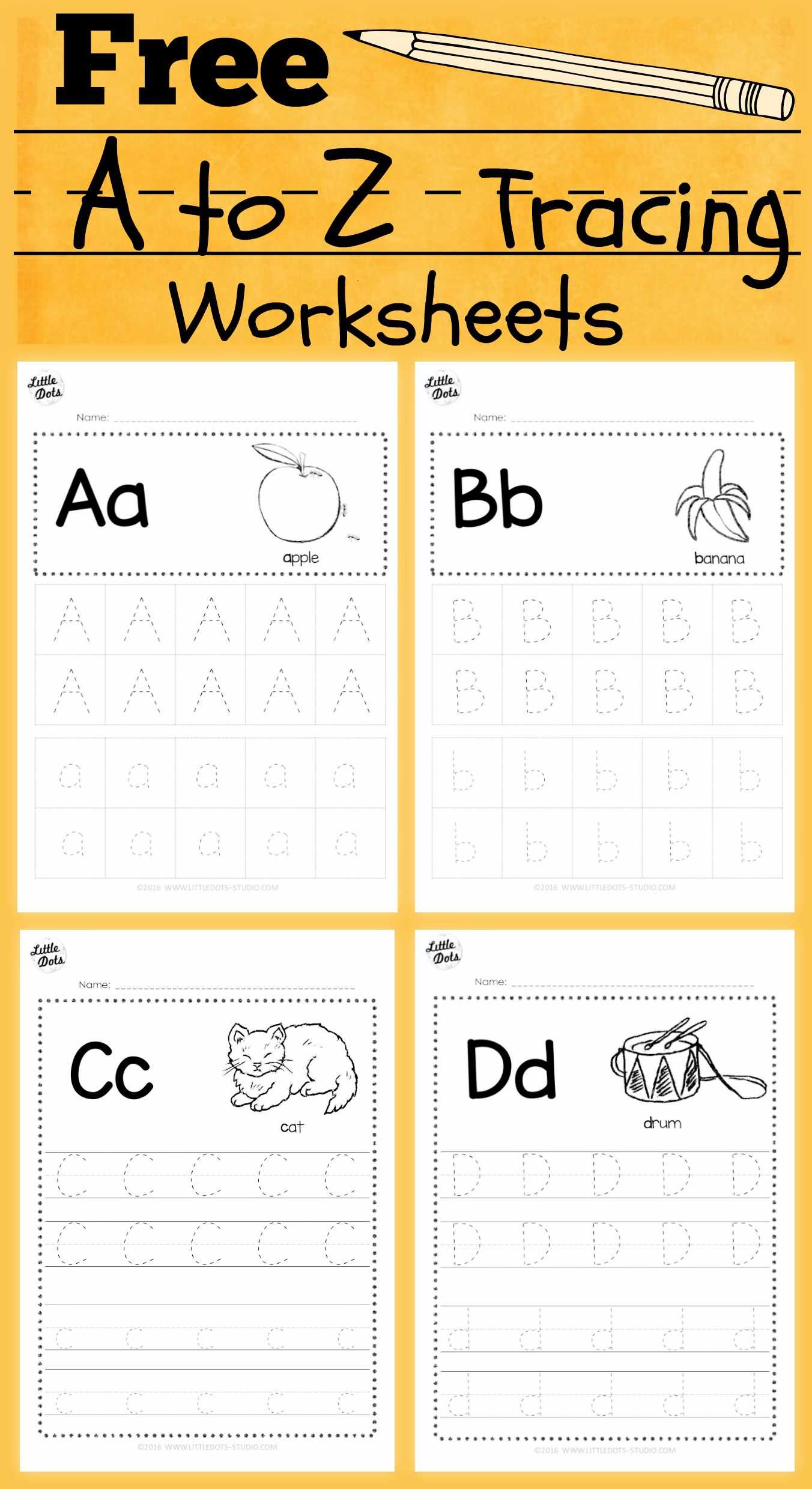 Anxiety Worksheets for Kids Along with Download Free Alphabet Tracing Worksheets for Letter A to Z Suitable