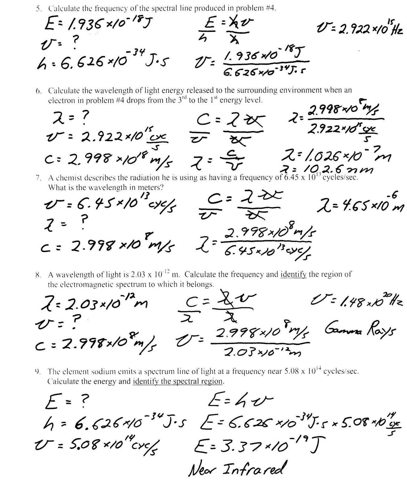 Ap Chemistry Photoelectron Spectroscopy Worksheet as Well as 19 Awesome Physical and Chemical Changes Worksheet Answers