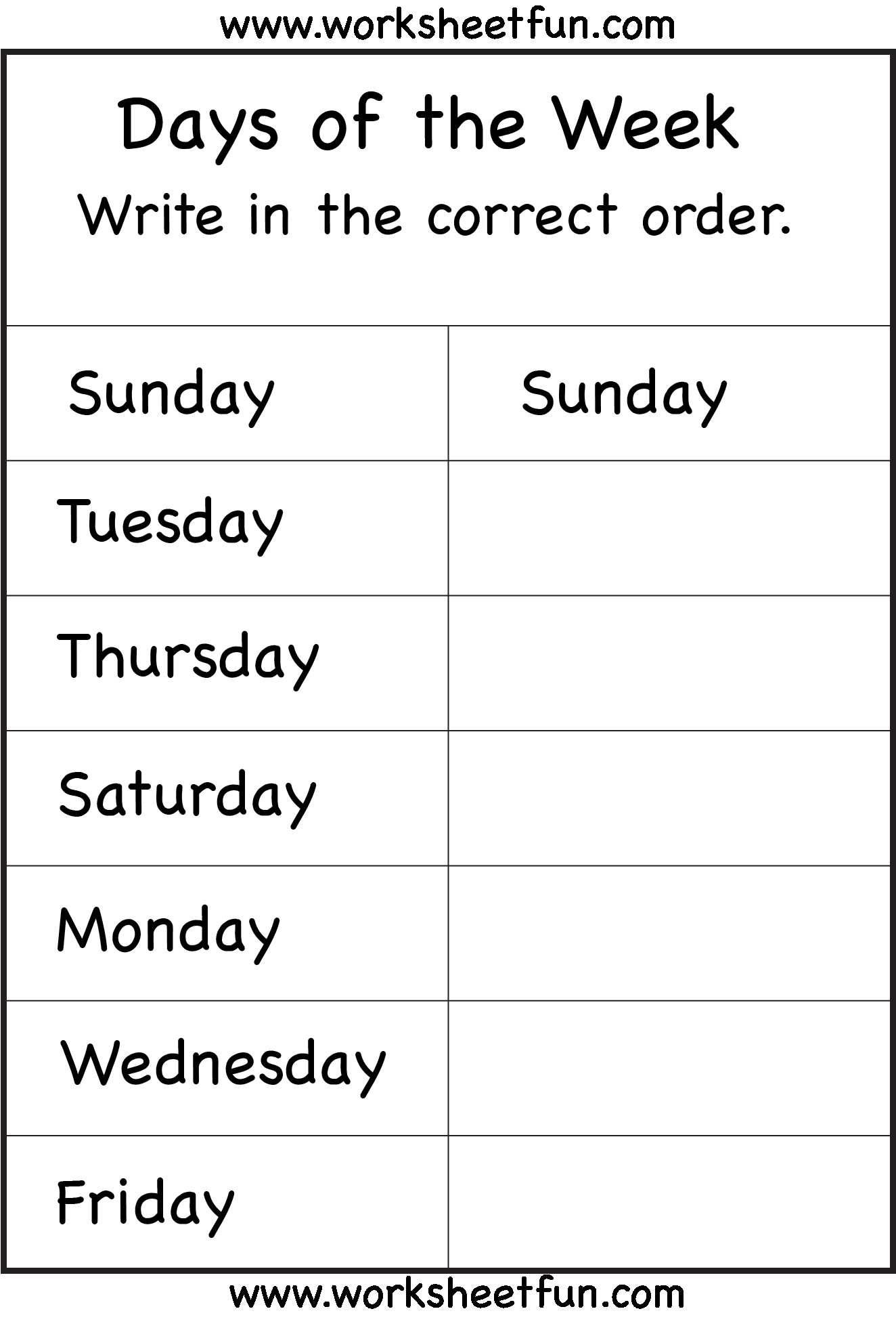 Auditory Processing Worksheets as Well as Days Of the Week Worksheet Printable Worksheets