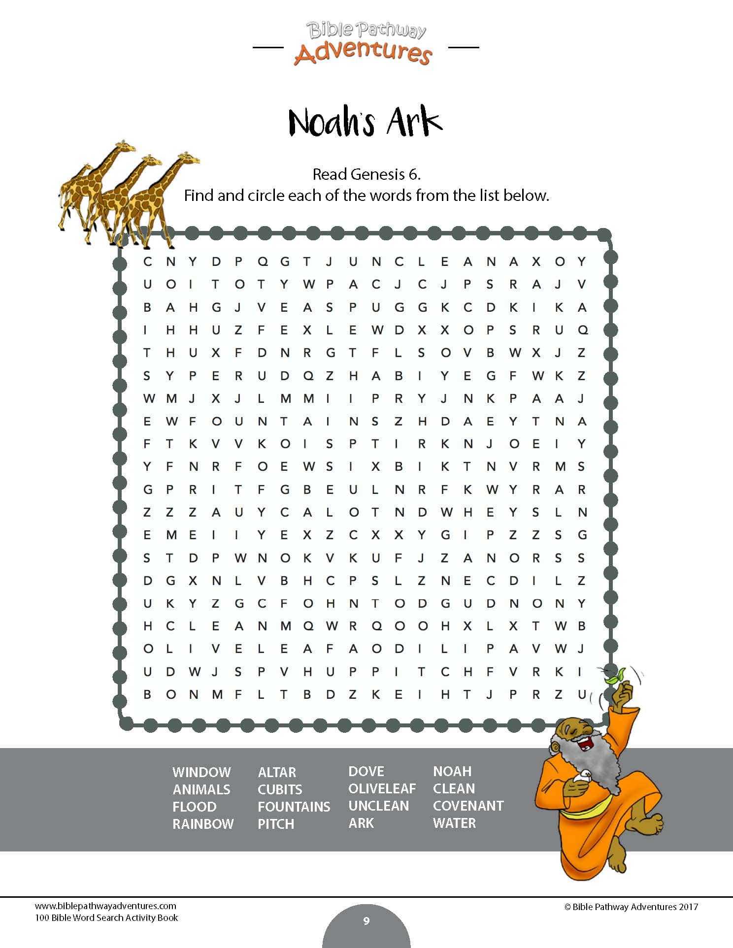 Bible Worksheets for Middle School together with 100 Bible Word Search Activity Book for Sale