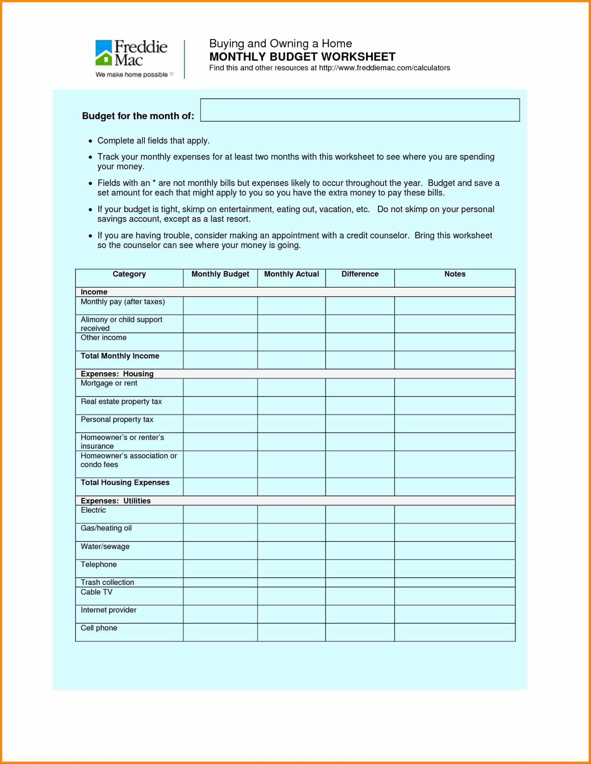 Budget Worksheet Pdf together with Unique Google Docs Monthly Bud Template