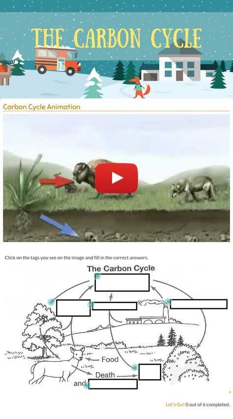 Carbon Cycle Worksheet or Wizer Me Blended Worksheet "the Carbon Cycle"